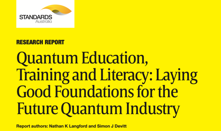 Quantum Education, Training and Literacy: Laying Good Foundations for the Future Quantum&nbsp;Industry